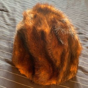 Vintage Mink Fur Hat